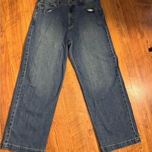 Hollister Relaxed Fit Blue Jeans